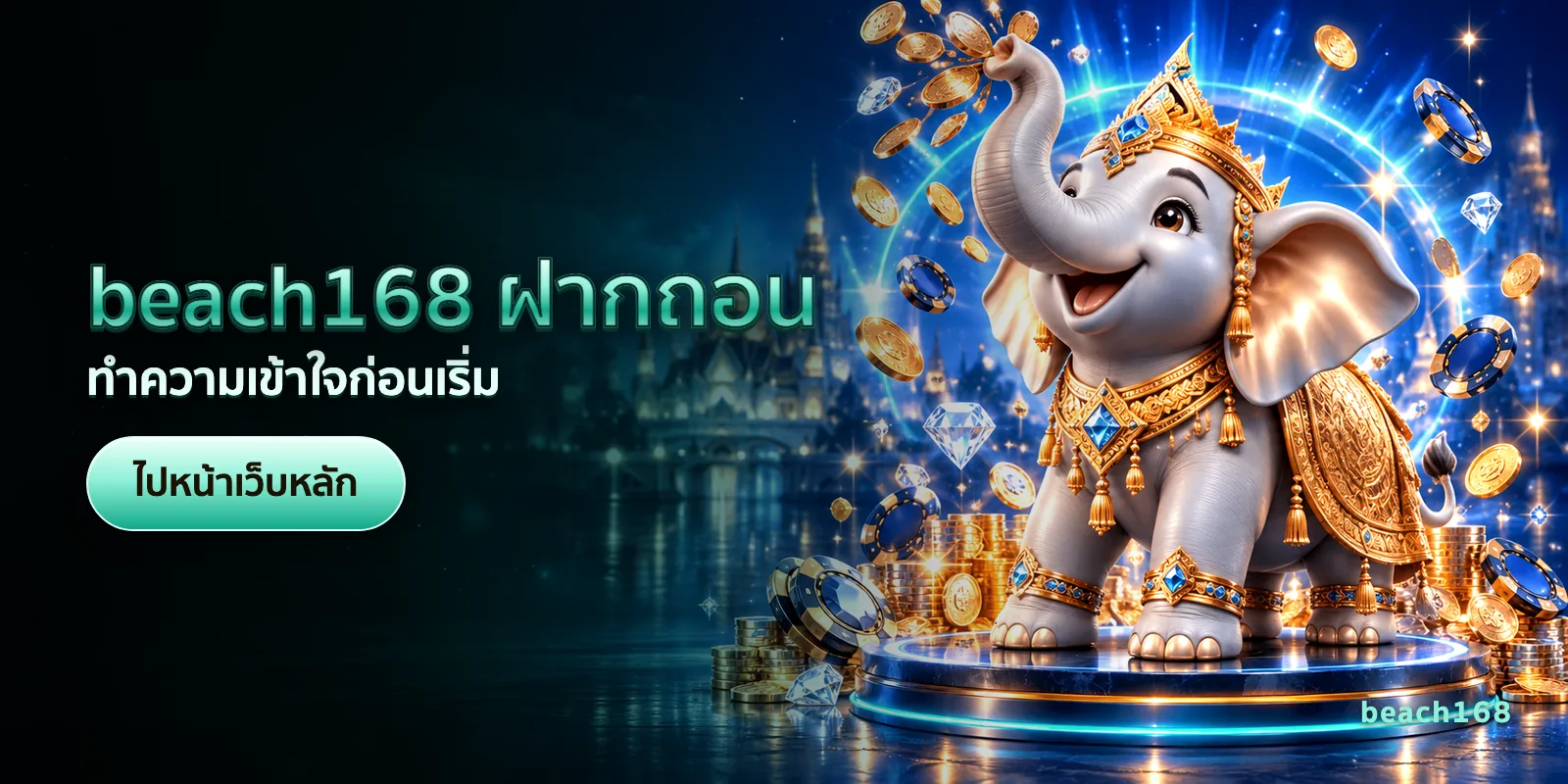 ภาพประกอบบทความ beach168 ฝากถอน — ทำความเข้าใจก่อนเริ่ม