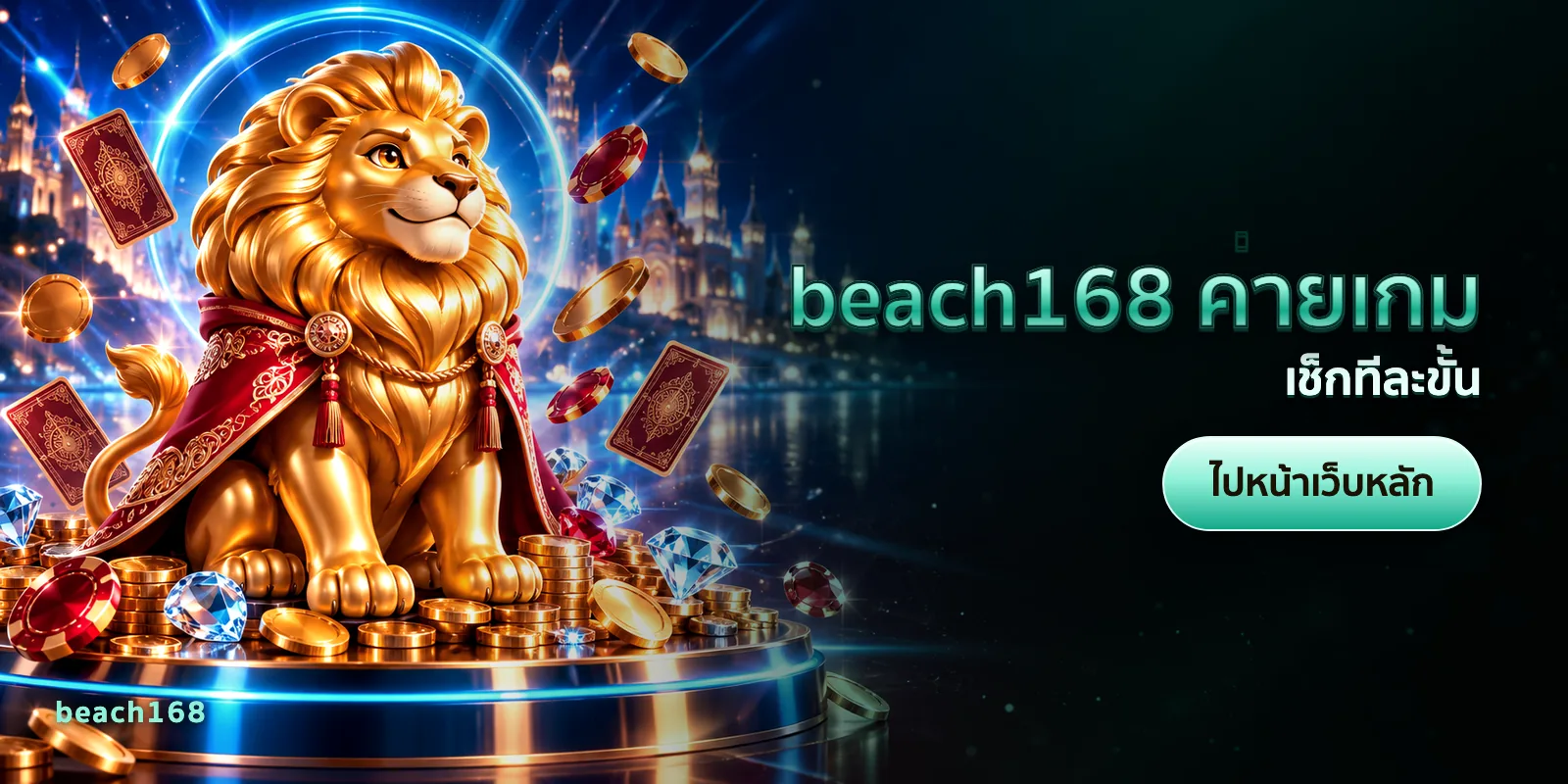 ภาพประกอบบทความ beach168 ค่ายเกม — เช็กทีละขั้น