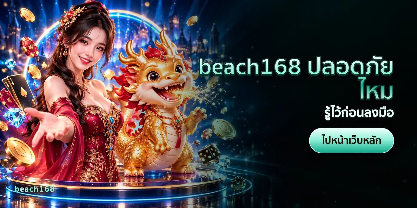 ภาพประกอบบทความ beach168 ปลอดภัยไหม — รู้ไว้ก่อนลงมือ